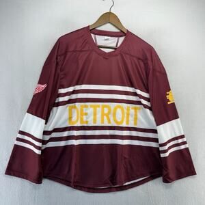Detroit Red Wings Jersey Men's Small Red Central Michigan University SGA NEW